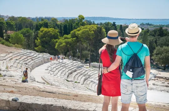 Guided tour of the Greek Theater and the Neapolis of Syracuse