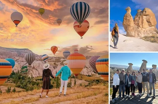 Hello Cappadocia: 2-Day Small Group Tour with Balloon Ride Option