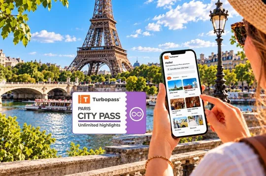 Paris City Pass - Louvre, Eiffel Tower, Versailles & 25+ sights