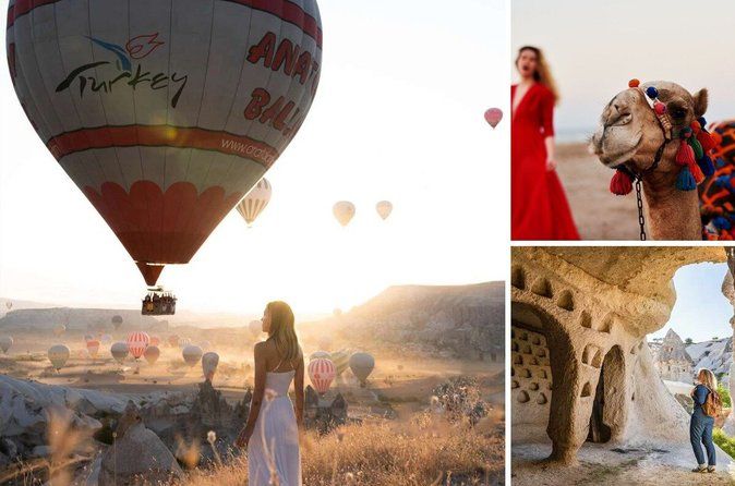 3-Day Cappadocia Tour Included Hot Air Balloon Ride & Camel Ride