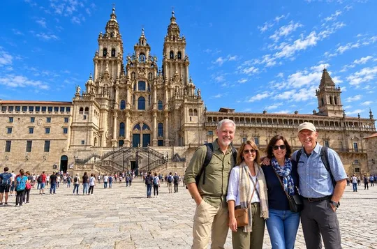 Santiago de Compostela & Valença Small Group Tour from Porto