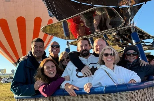 Sunrise Hot-air Balloon in Magical Cappadocia with Breakfast and Champagne