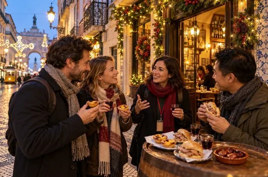 Lisbon Autumn Street Food & Historic Tavern Walk