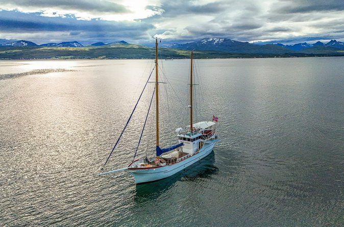Croisière nocturne au soleil de minuit à Tromsø avec bain à remous et bain polaire