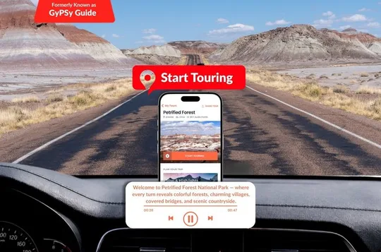 Self-Guided Audio Driving Tour in Petrified Forest National Park