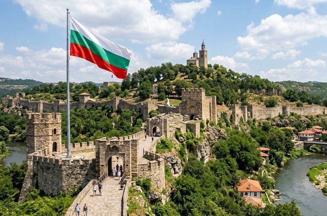 Bulgaria -Medieval Veliko Citadel, Quaint Village & Rock Church