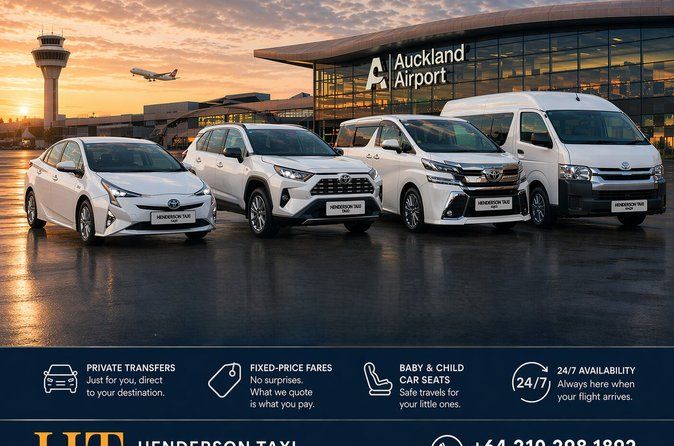 Private Auckland Airport Transfer: City Hotels & Cruise Terminal