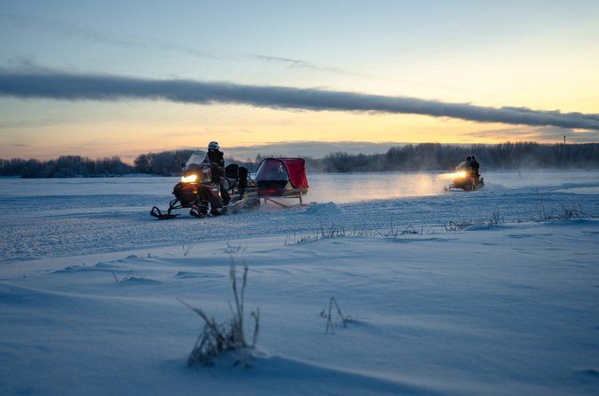 Snowmobile Safari and Initiation to Ice Fishing (Private)