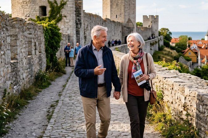 Private Romantic Architectural Walk in Visby