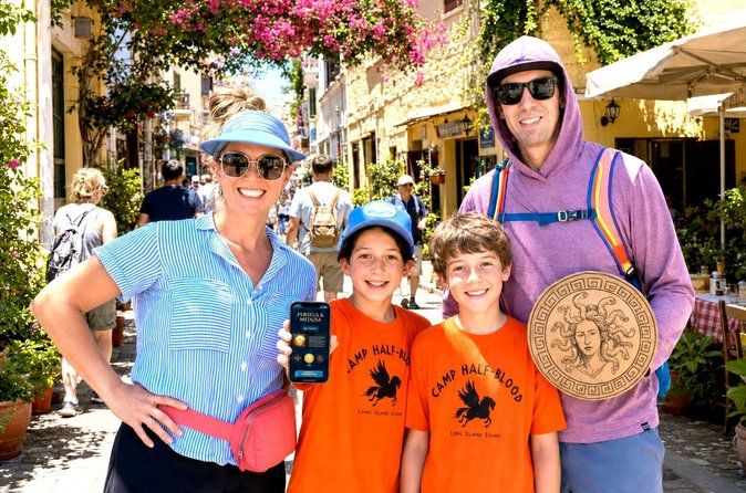 Percy & Medusa: Family Mythology Treasure Hunt & Tour