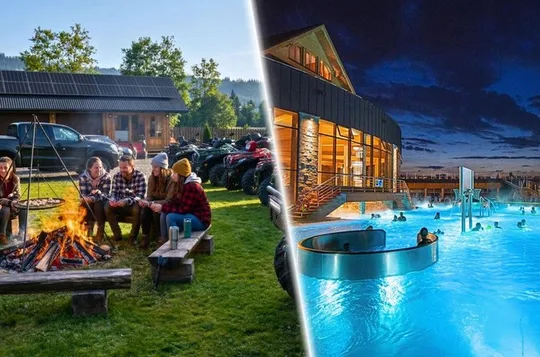 From Krakow: Zakopane Area Quad Adventure & Thermal Baths Tour