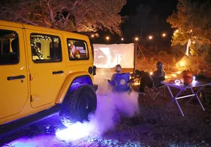 Spooky Movie Night outside of Las Vegas