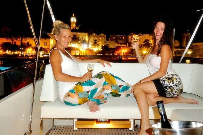 Korcula Private Yacht Cruise Including Wine Tasting and Dinner