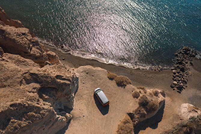 Cinematic Private Tour of Santorini in a VW Van