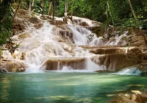 Montego Bay Tour to Blue Hole & Dunns River Falls