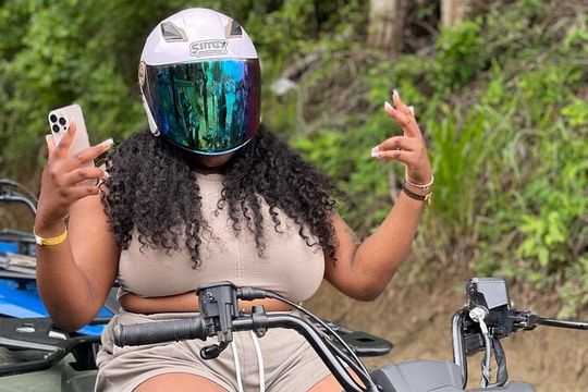 ATV and Bamboo Rafting With limestone foot massage and transport