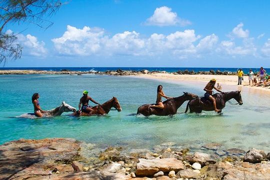 Martha Brae Rafting, Horseback Riding and Luminous Lagoon - Triple Treat