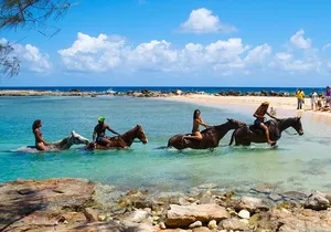 Martha Brae Rafting, Horseback Riding and Luminous Lagoon - Triple Treat
