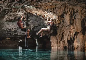 Private Jungle Adventure tour: Zipline + Rappel + Cenote