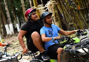 ATV, Ziplines & Cenote Tour from Playa del Carmen with Lunch