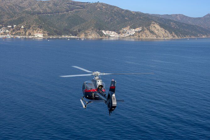 Helicopter Transfer: Long Beach to Catalina Island