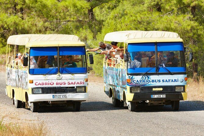 Side Cabrio Bus Tour With Green Lake And Manavgat Waterfall