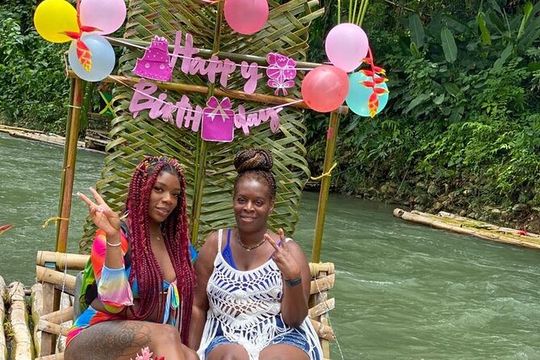 Great River Rafting With Limestone Massage From Montego Bay