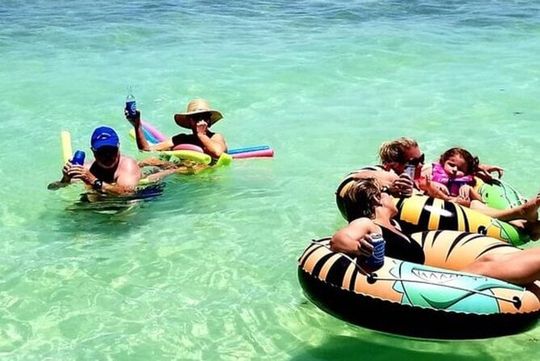 Miami Sand Bar: Swimming Adventure Biscayne Bay on Private Boat