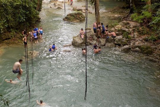 Irie Blue Hole Adventure Tour from Falmouth