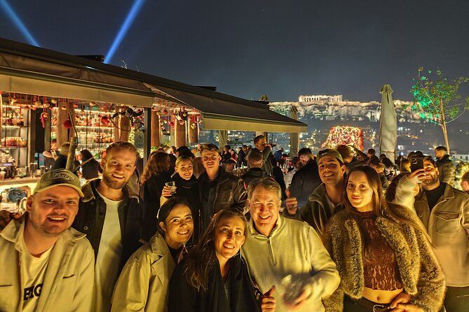 Athens Rooftop Pub Crawl w/ Acropolis Views & Party