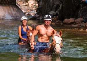 Horseback riding in the mountains of Puerto Vallarta