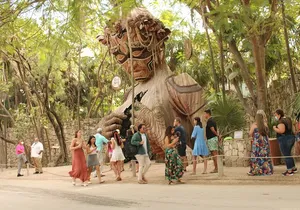 Tour Cenotes : Tulum ruins, Ahau sculpture, Playa del Carmen