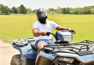 ATV Nature Ride and Sunset Tour at Ricks Cafe from Montego Bay