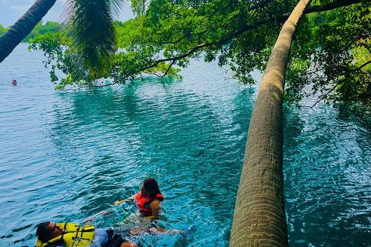 Bacalar Lagoon & Kayak Tour in Club Marmol from Playa del Carmen