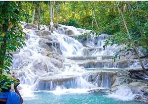 Dunn’s River Falls,Zip lining & horseback riding Combo tour from Montego Bay