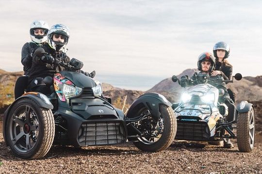 Private Guided Tour To The Outskirts Of Las Vegas On A Trike