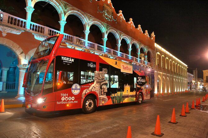Panoramic Sightseeing Bus City Tour of Merida with 2 Routes