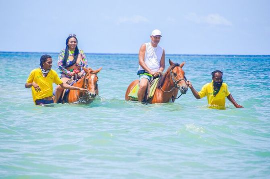 Guided ATV with Horseback and Dunns River Falls in Ocho Rios