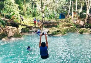 Private Fern Gully, Blue Hole and Bamboo Blu Beach Experience from Ocho Rios