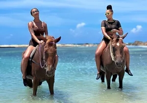 Horseback Ride n Swim & Bamboo Rafting With Limestone Massage