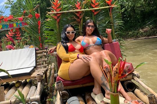 Great River Bamboo Rafting and Limestone Massage from Montego Bay