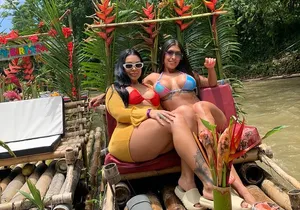 Great River Bamboo Rafting and Limestone Massage from Montego Bay