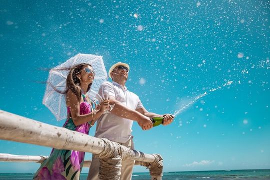 Private Beach Photoshoot with Pro Photographer in Punta Cana