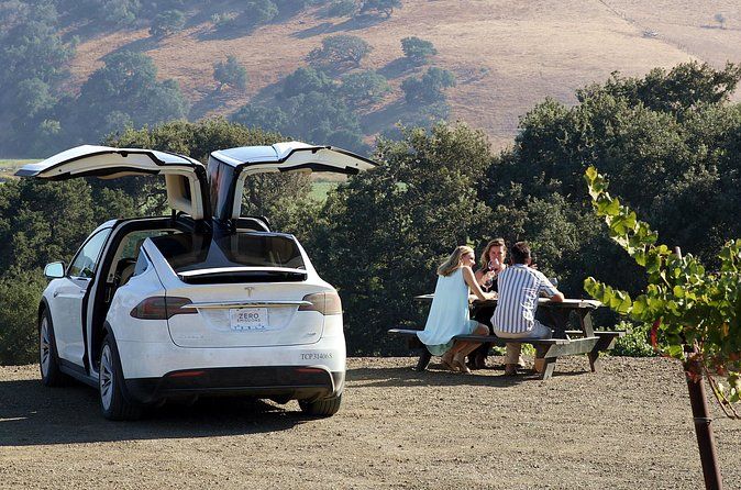 Private Santa Barbara Wine Tour for 2 via Tesla X