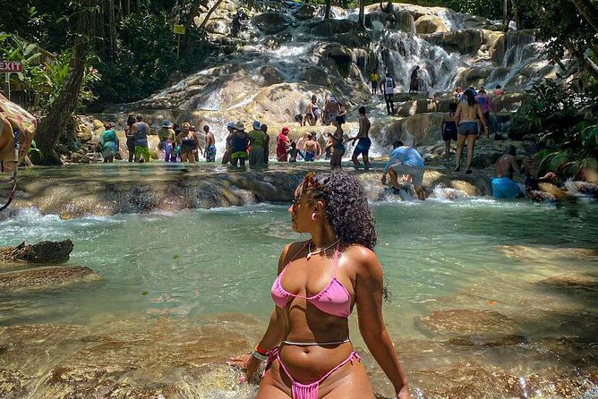 Bamboo Rafting, Dunns River, Zipline And Horseback Ride Combo