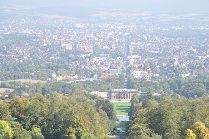 Unesco world heritage trick fountains in the Bergpark Wilhelmshöhe