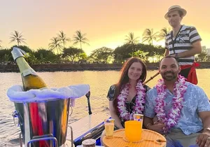 Starlight Waikiki Gondola Cruise (non shared) evening/moonlight