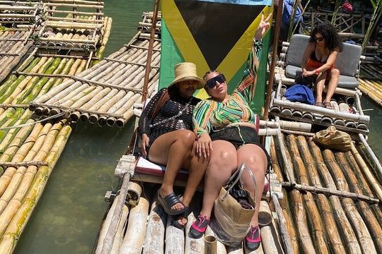 Great River Bamboo Rafting and Limestone Foot Massage Tour From Montego Bay