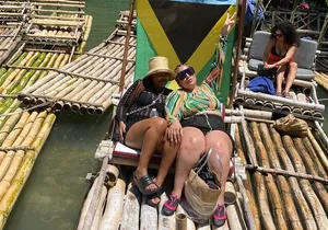 Great River Bamboo Rafting and Limestone Foot Massage Tour From Montego Bay