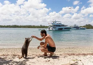 Miami Island Adventure: Boat Rental to Raccoon Island